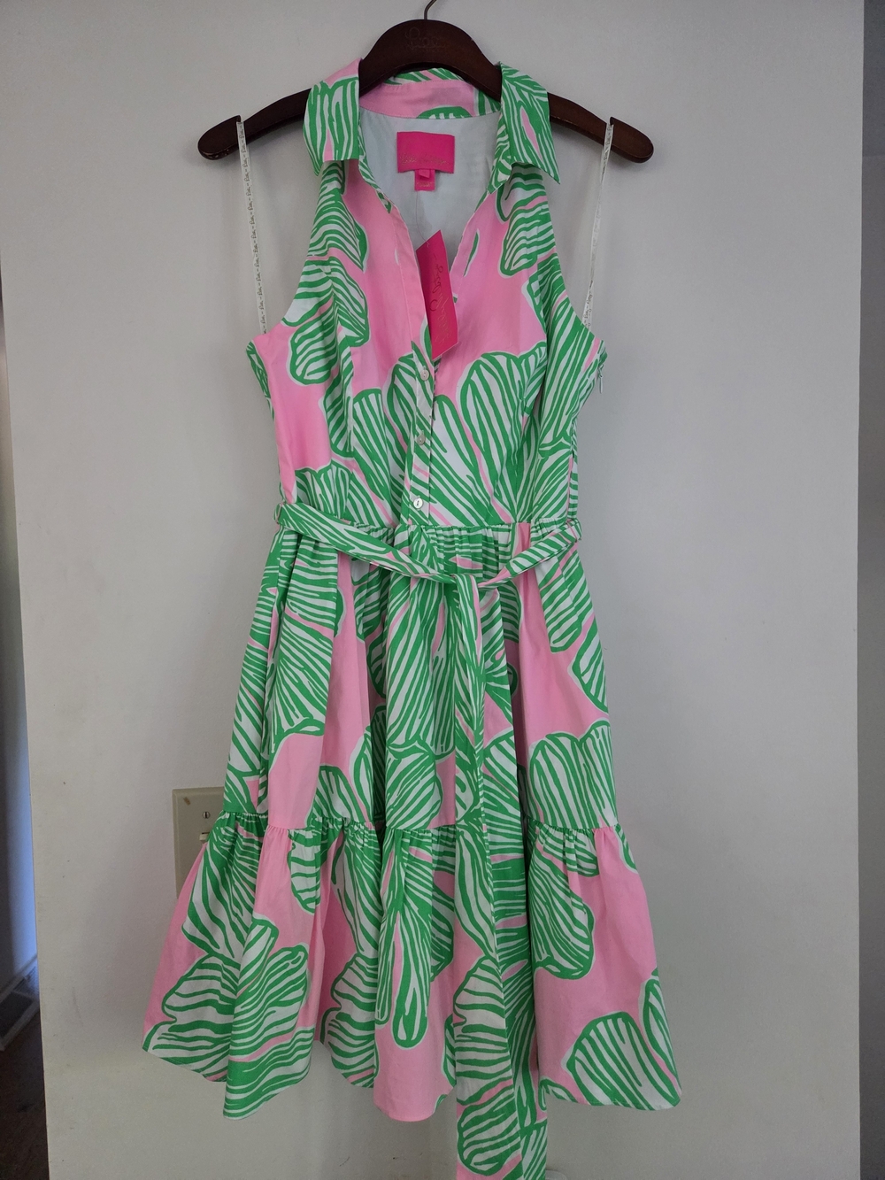 Lilly Pulitzer Who Let The Fronds Out Trisha Shirtdress NWT